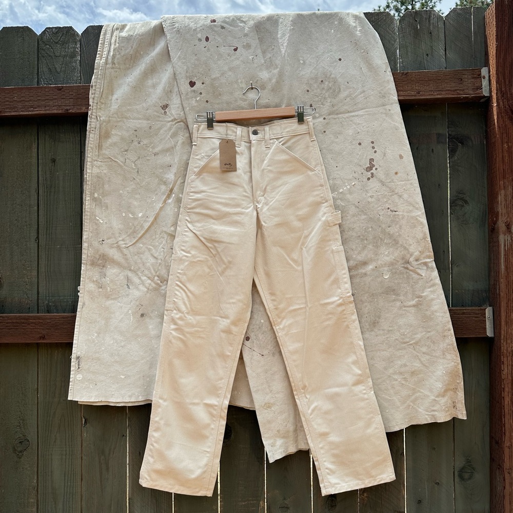 Stan Ray Beige Workwear Pants